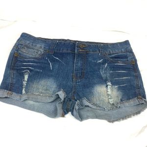 Brama gold distressed/faded shorts ladies sz 5